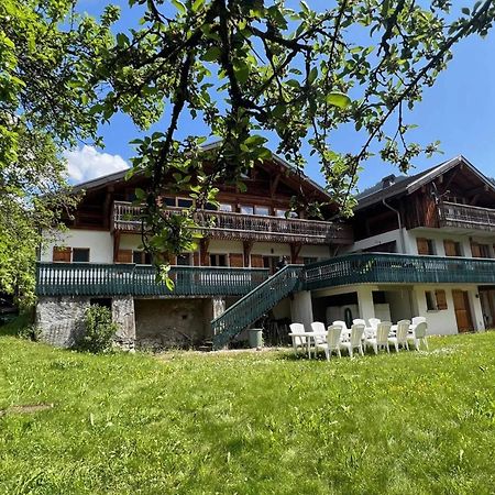 La Ferme du Château Abondance Exterior foto